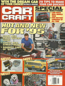 CAR CRAFT 1995 JAN - COPO CAMARO, 10sec TEMPEST, AAR